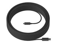 LOGITECH - Strong - USB cable - USB Type A (M) to USB-C (M) - USB 3.2 Gen 2 - 25 m - plenum, Active Optical Cable (AOC) - for Room Solution Huddle, Large