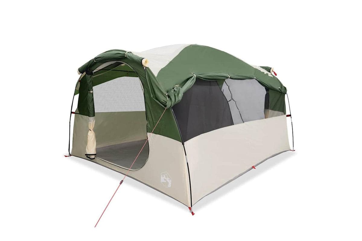 Vidaxl Family Tent Tunnel 6-person Green Waterproof