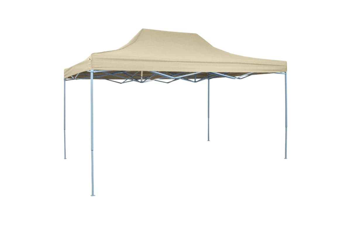 Vidaxl 42511 Foldable Tent Pop-up 3x4.5 M Cream White