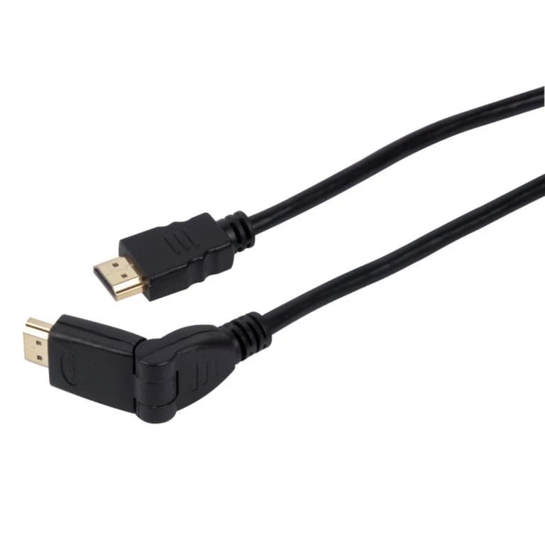 Philex 26623TR 1.5m hdmi Adjustable head – Black