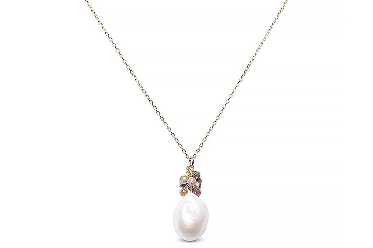 Luxenter Terwis Necklace | Gold Plated with Pearl