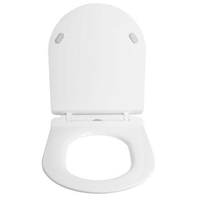 Matt White Round Soft Close Toilet Seat - Better Bathrooms