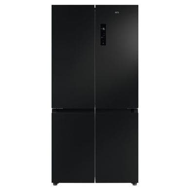 AEG 6000 Series 600 Litre Four Door American Fridge Freezer - Black