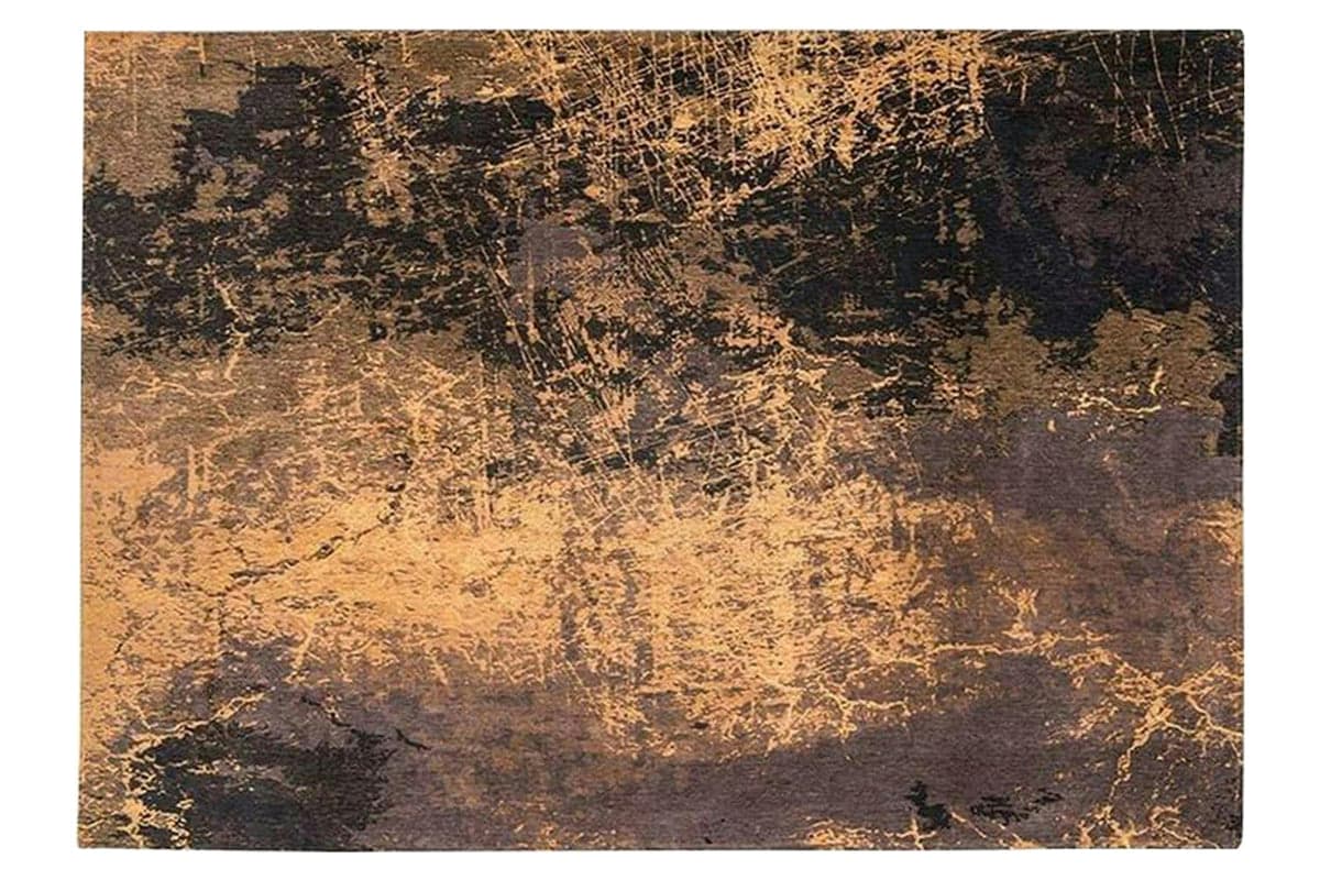 Louis De Poortere | Cracks Eco Rug | Orange | 80 x 150 cm