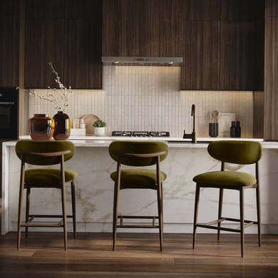 Kori Curved Kitchen Stools