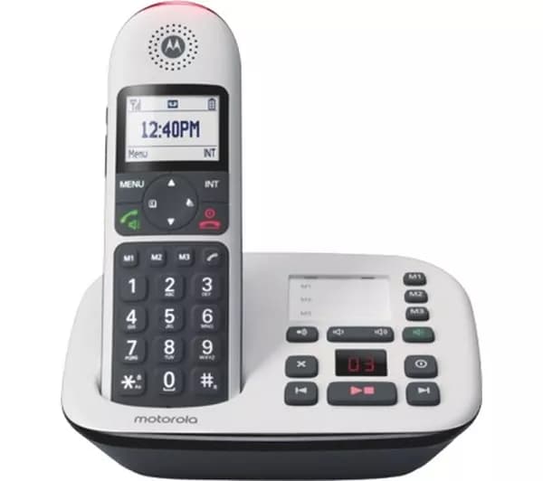 MOTOROLA CD5011 Cordless Phone - White