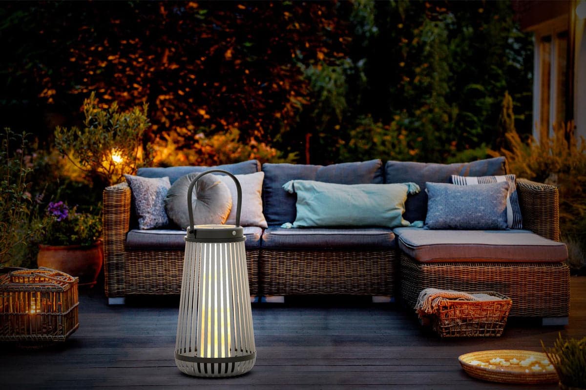 Haloo Sunna Lantern-26" Indoor/Outdoor Lantern Solar Light