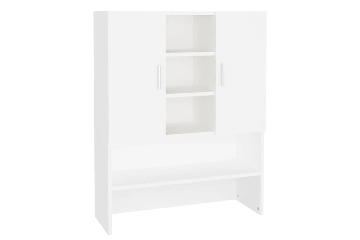 vidaXL 808386 Washing Machine Cabinet White 70.5x25.5x90cm