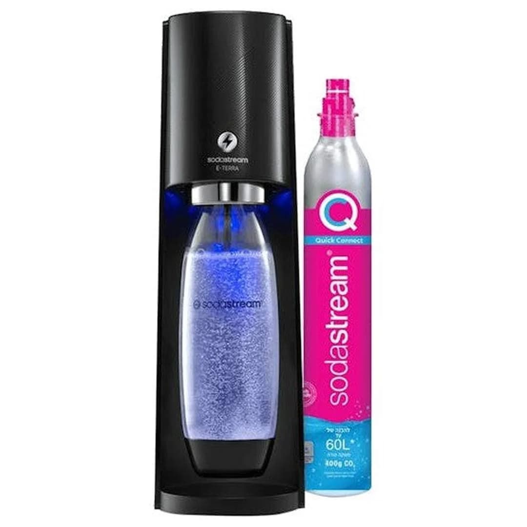 SodaStream E-Terra Electric Sparkling Water Maker Black | 1012911441