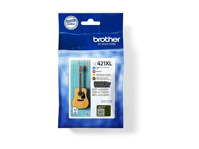 BROTHER - LC421XL - 4-pack - XL - black, yellow, cyan, magenta - original - ink cartridge