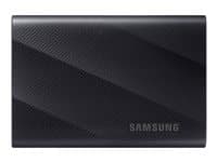 SAMSUNG - T9 MU-PG1T0B - SSD - encrypted - 1 TB - external (portable) - USB 3.2 Gen 2x2 (USB-C connector) - 256-bit AES - black