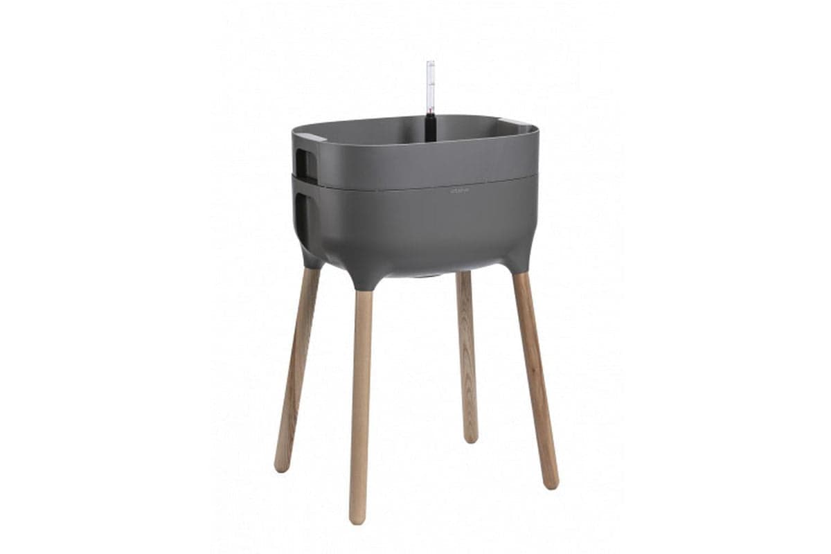 Plastia Raised Indoor Planter Urbalive | Grey | 77cm