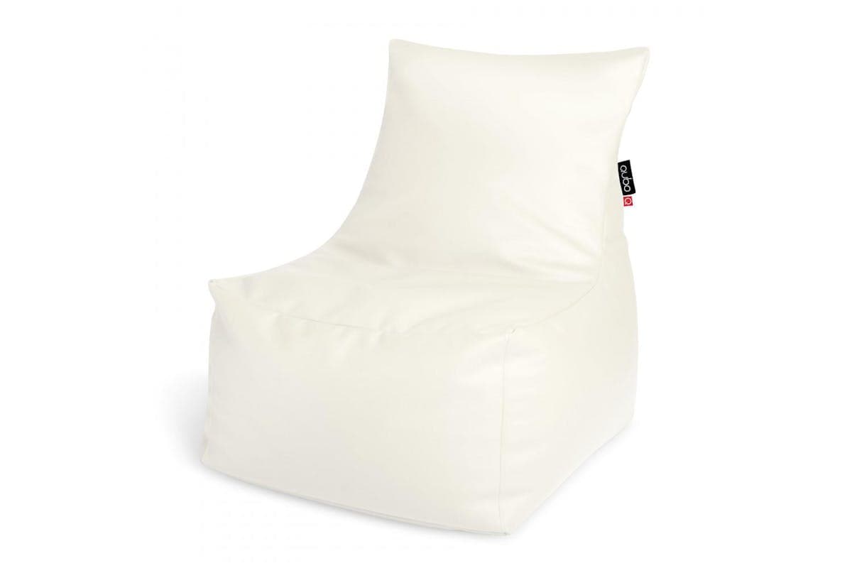 Qubo | Burma | Soft Fit Bean Bag | Coconut