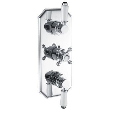 Cambridge Traditional 2 Outlet Concealed Thermostatic Shower Valve