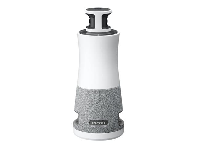 RICOH - Meeting 360 V2. 3-in-1, 360░, Plug-and-Play Conference Camera/Microphone/Speaker, 1920x1080, 3.6m/6m Video/Audio pickup range, 3x8W speakers. Auto-White Balance & Exposure, Auto-Gain Control, compatible with Windows«, MacOS«. Microsoft Teams«,
