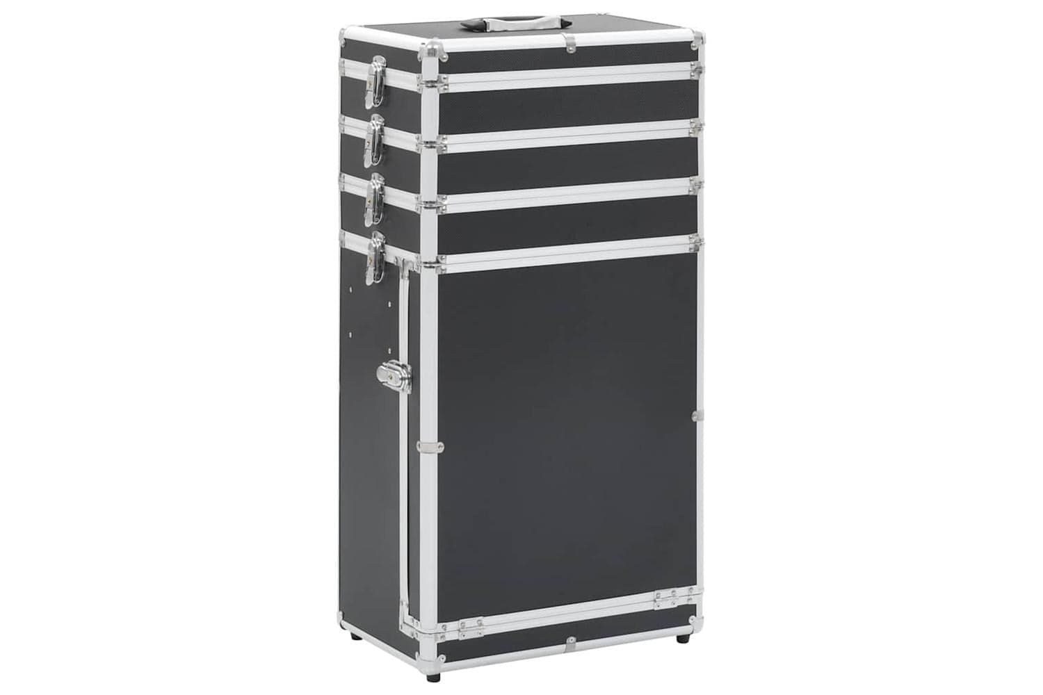 Vidaxl 91812 Make-up Trolley Aluminium Black
