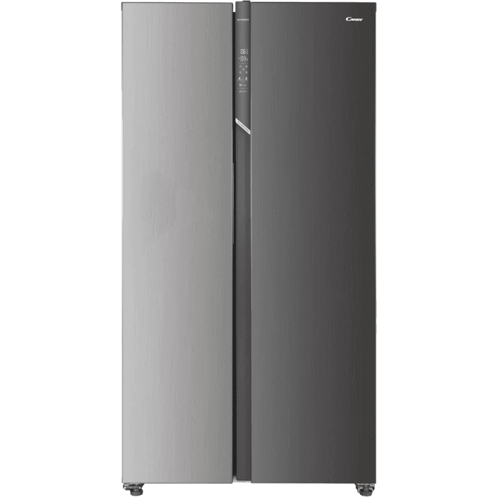 Candy CHSBSV5172EXKN, 90cm, Frost Free American Fridge Freezer, Stainless Steel