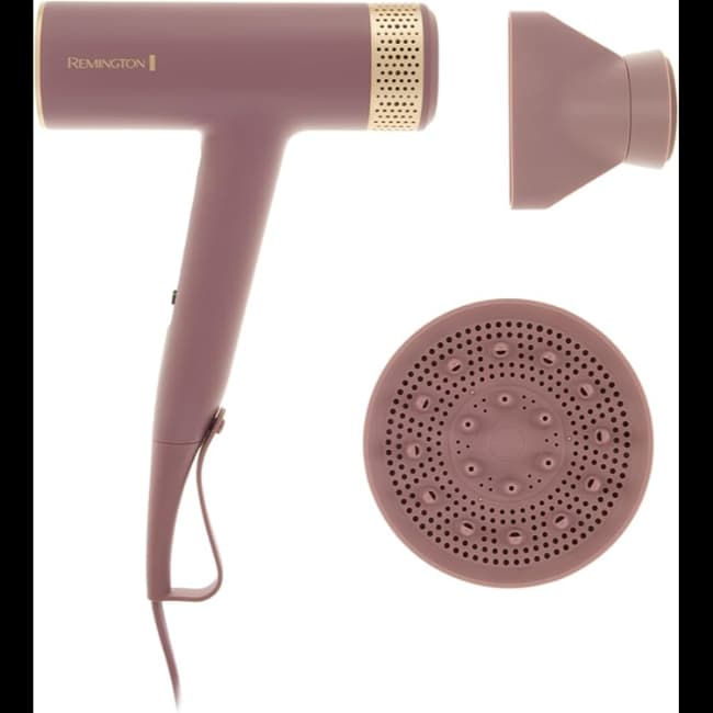 Remington AIRvive Hair Dryer | Mauve & Gold | EC8930U51