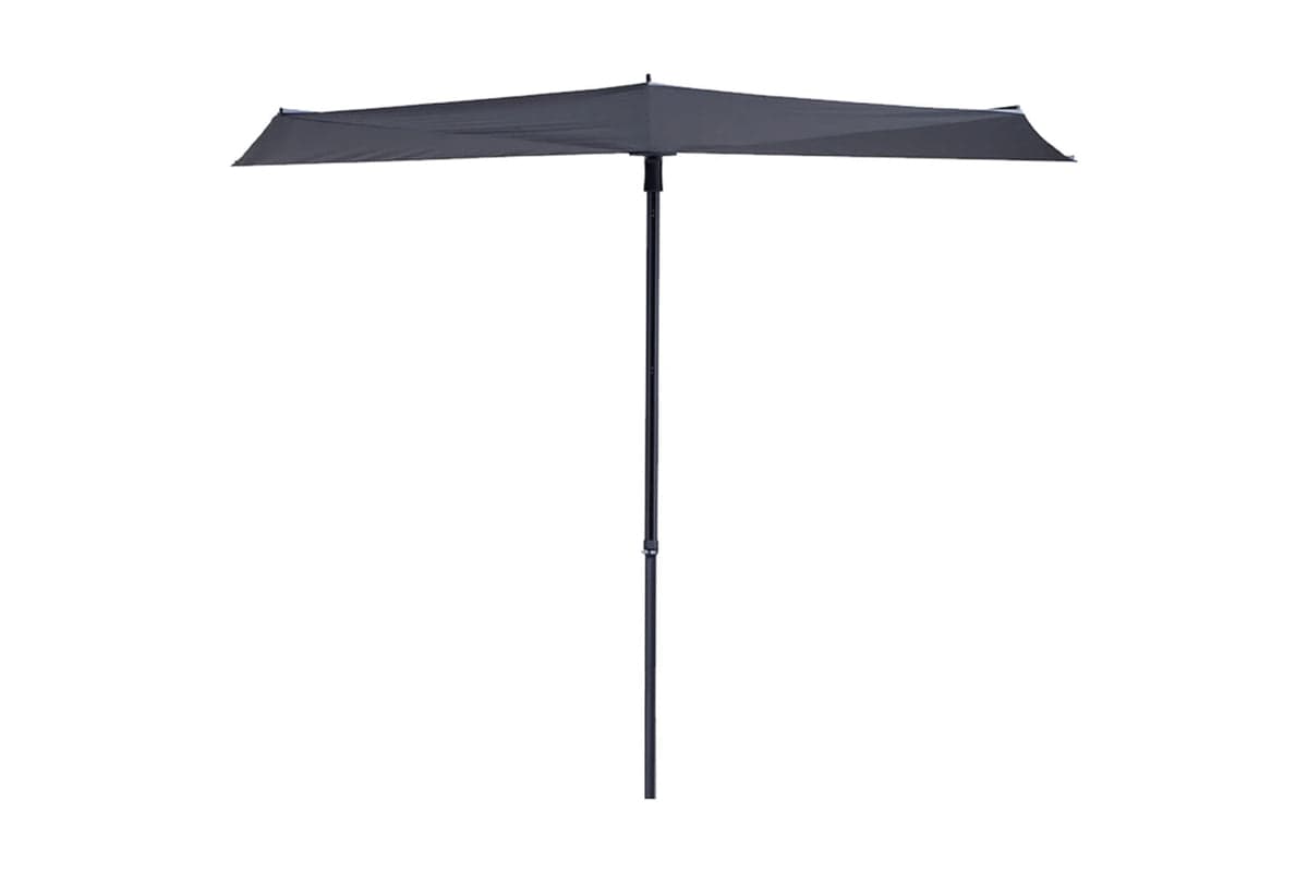 Madison Balcony Parasol Sun Wave 270x150 Cm Grey Pac3p014