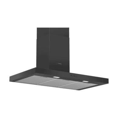 Refurbished Bosch Series 4 DWB96BC60B 90cm Chimney Cooker Hood Black