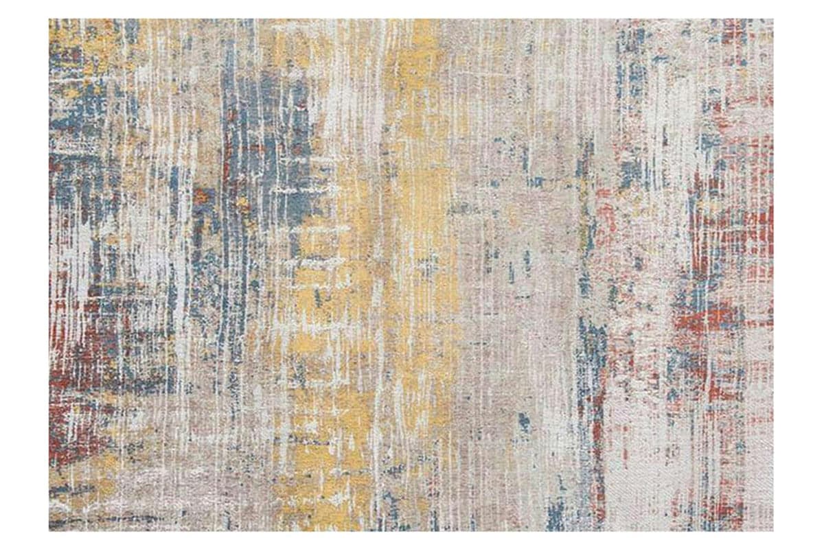 Louis De Poortere | Streaks Montauk Eco Rug | Multicolour | 80 x 150 cm