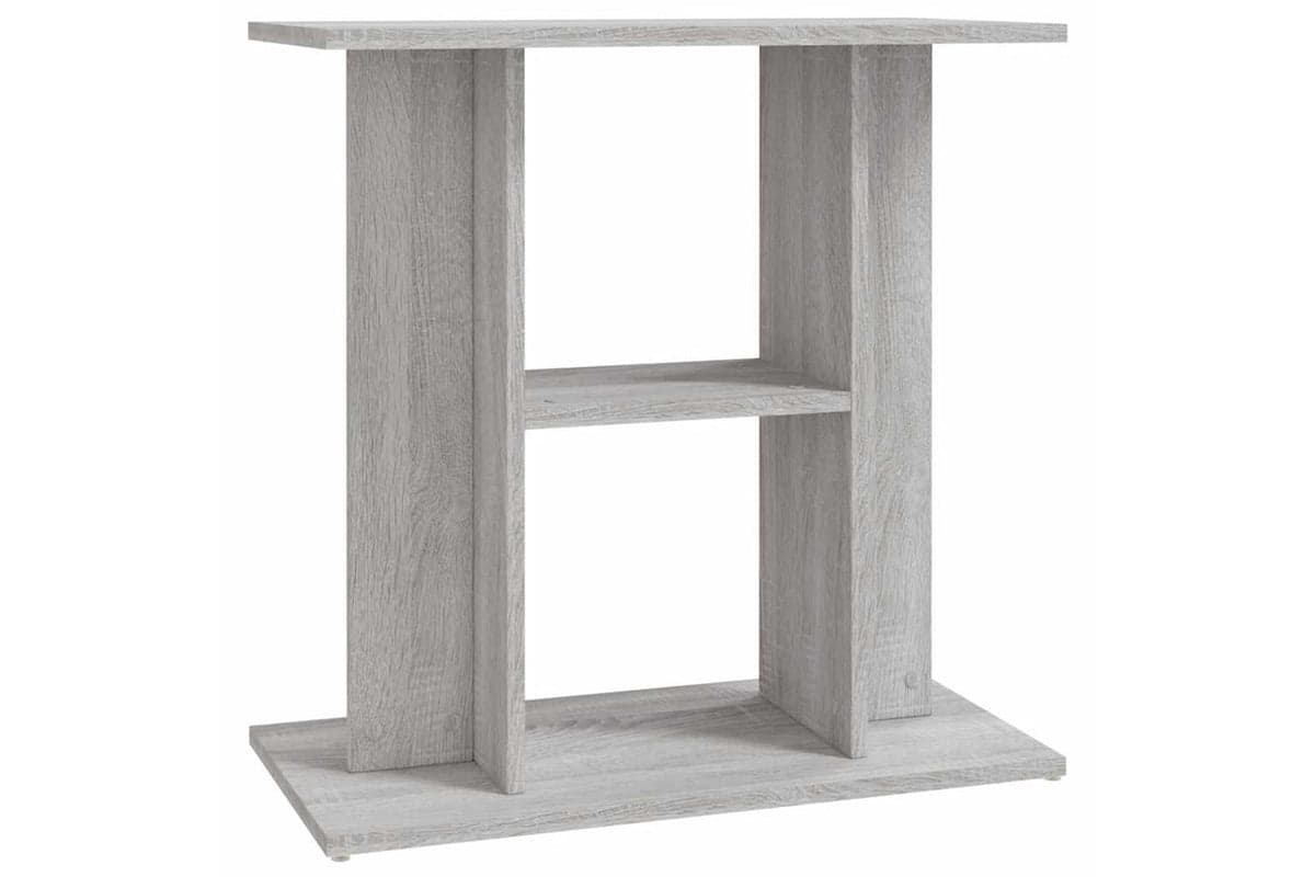 vidaXL 833573 Aquarium Stand Grey Sonoma 60x30x60cm Engineered Wood