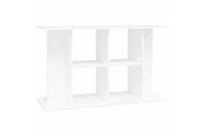 vidaXL 833583 Aquarium Stand White 100x40x60cm Engineered Wood