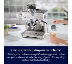 DELONGHI (DLI) La Specialista Opera EC9555.M Bean to cup Coffee Machine with HomeCafe Kit - Stainless Steel