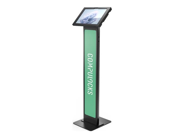 Compulocks - K/SurfacePro8-9ApexBrdblFloorStandBK