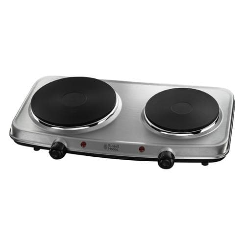 RUSSELLHOBBS 2 Ring Hot Plate Stainless Steel...