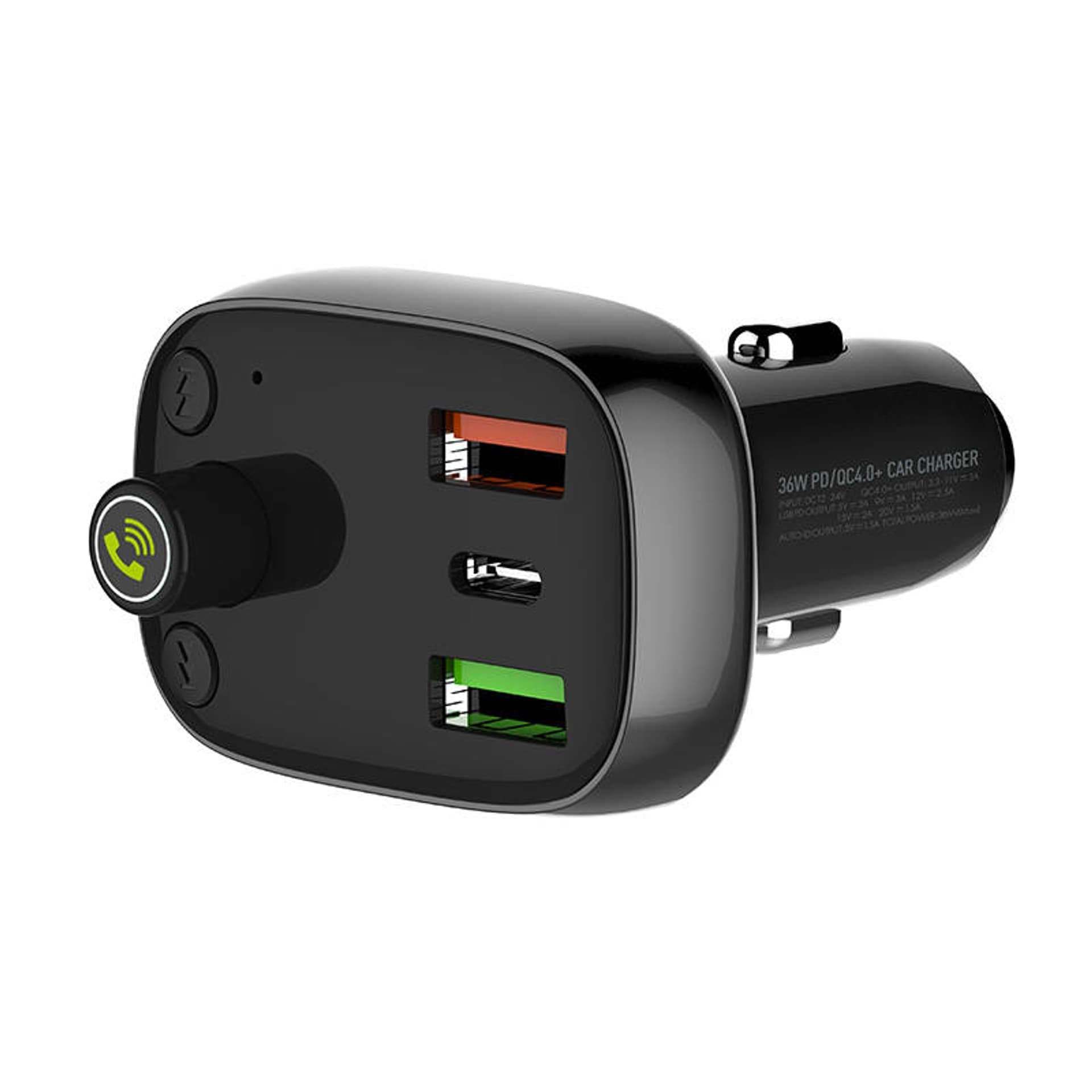 LDNIO 36w Fm/bt Transmitter & In-car Charger...