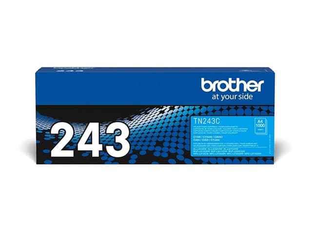 BROTHER - TN243C - cyan - original - toner cartridge
