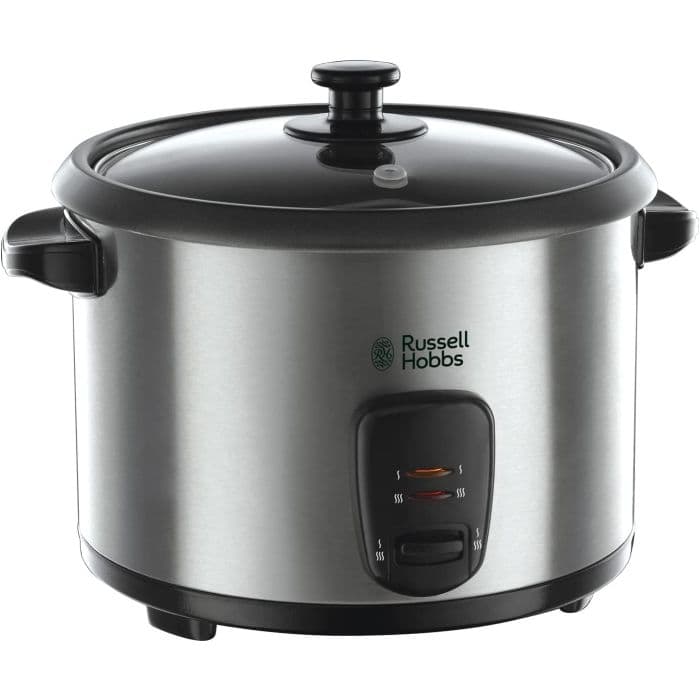 Russell Hobbs 19750, 1.8L Rice Cooker & Steamer, Stainless Steel