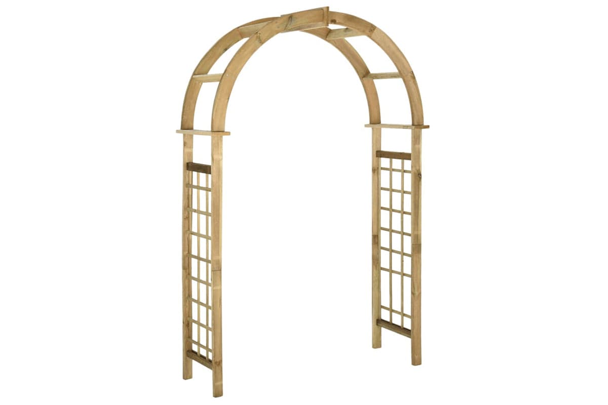 Vidaxl 43256 Trellis Arch Green Impregnated Pinewood