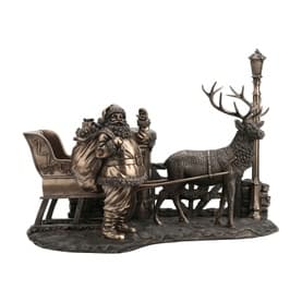 Santa in the Countryside Ornament