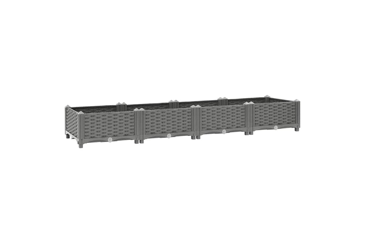 vidaXL Raised Bed 160x40x23cm Polypropylene