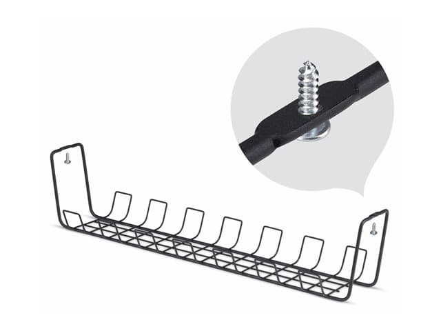 STARTECH.COM - Startech - cable management tray - basket style, power bar holder - TAA Compliant
