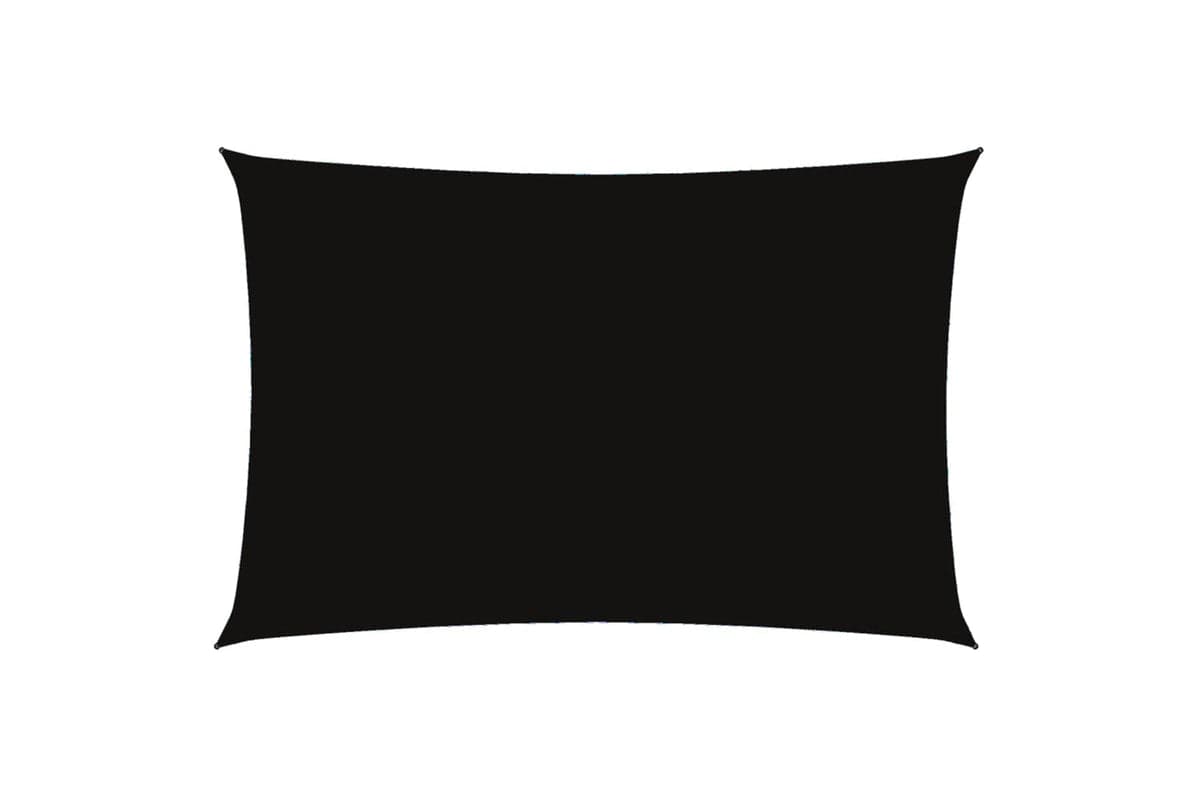 Vidaxl 135752 Sunshade Sail Oxford Fabric Rectangular 2x4 M Black