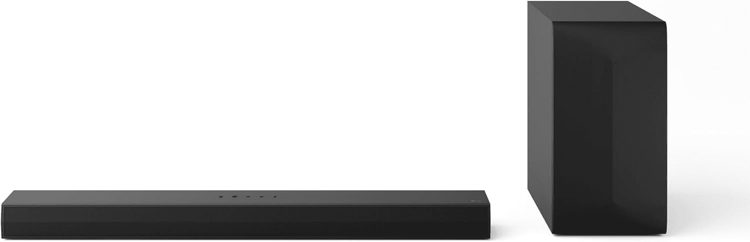LG US40T, 2.1CH 300W Wireless Soundbar, Black