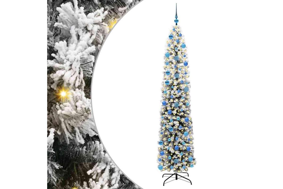 Vidaxl Artificial Christmas Tree With 300 Leds With Stand Green 240 Cm