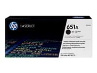 HP - 651A - black - original - LaserJet - toner cartridge (CE340A)