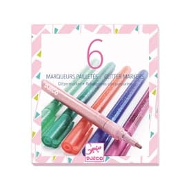 Glitter Markers Set