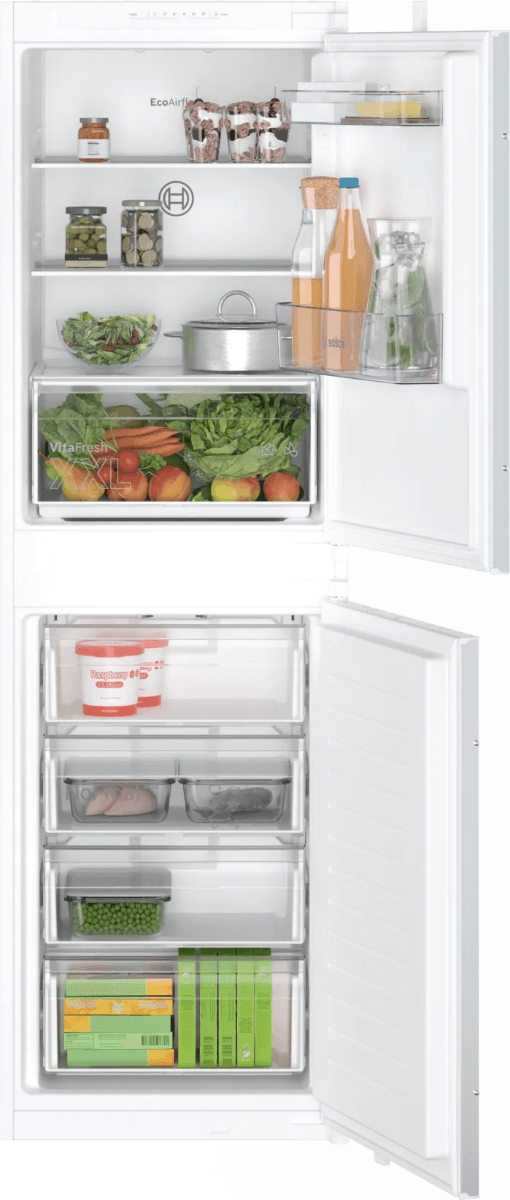 Bosch Series 2 KIN85NSE0G, 177 x 54cm, 50/50, Integrated Fridge Freezer