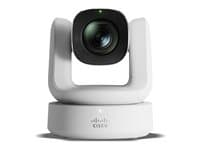 CISCO - Room Vision PTZ - Conference camera - PTZ - colour - 3840 x 2160 - 4K UHD (3840 x 2160) - motorized - HDMI, video over IP - GbE - DC 42.5 - 57 V / PoE+