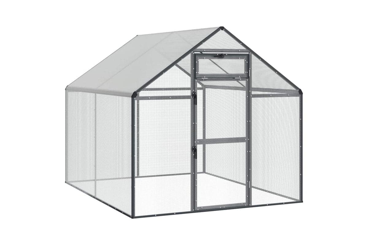 Vidaxl Bird Cage Anthracite 1815 X 221 X 1735 Cm