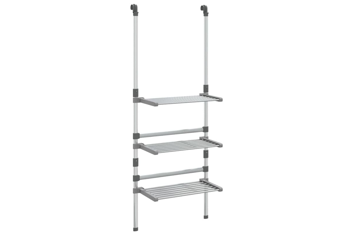 Vidaxl 344383 3-tier Hanging Laundry Drying Rack Aluminium