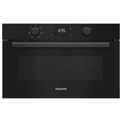 Refurbished Hotpoint Class 2 HPD 254CR BUK Built In Microwave and Grill - Black