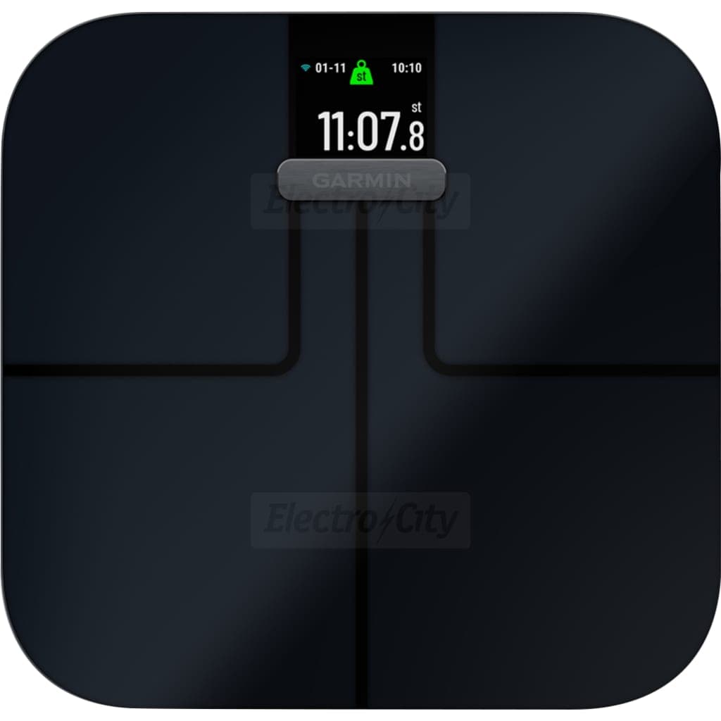 Garmin Index S2 Smart Scale with Wi-Fi & Body Composition Monitoring | Black