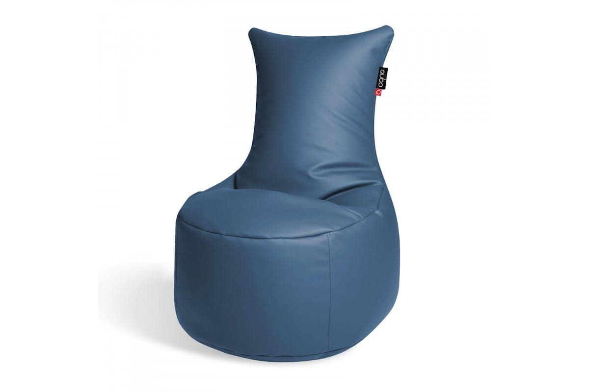 Qubo | Muff | Soft Fit Bean Bag | Plum