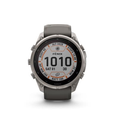 Garmin Fenix 9 Pro InReach Solar 51mm Pebble/Silver | 010-04339-01